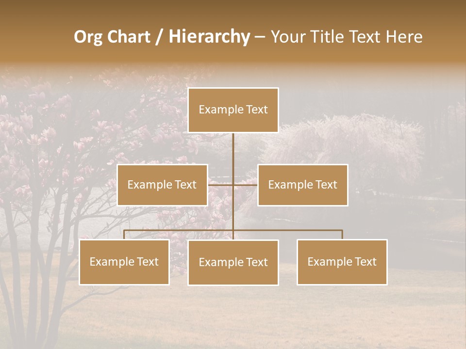Blooming Tourism Nature PowerPoint Template