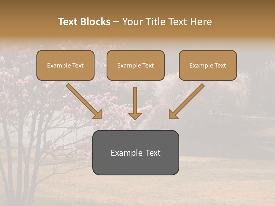 Blooming Tourism Nature PowerPoint Template