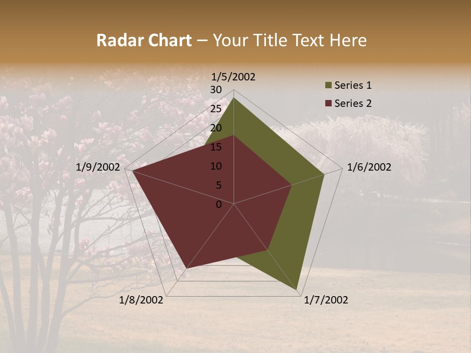 Blooming Tourism Nature PowerPoint Template