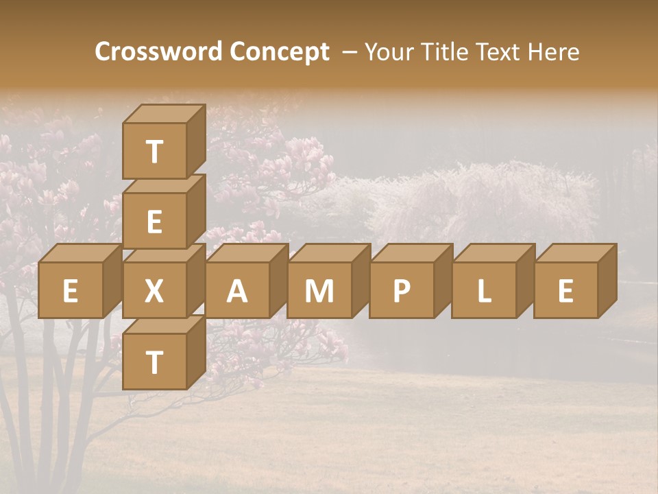 Blooming Tourism Nature PowerPoint Template