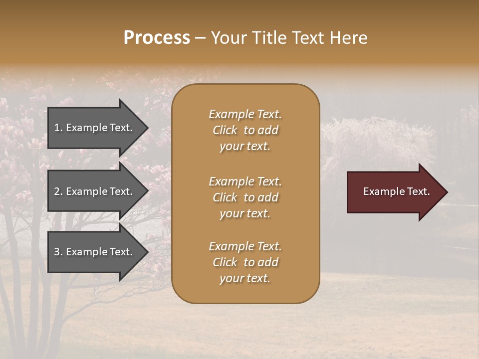 Blooming Tourism Nature PowerPoint Template
