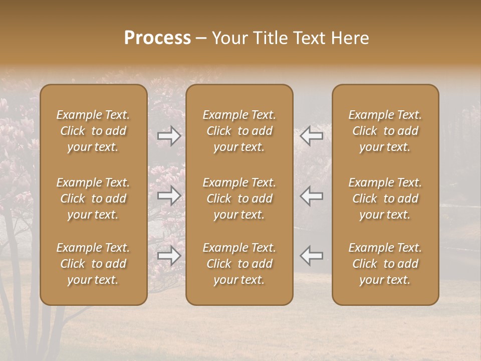 Blooming Tourism Nature PowerPoint Template