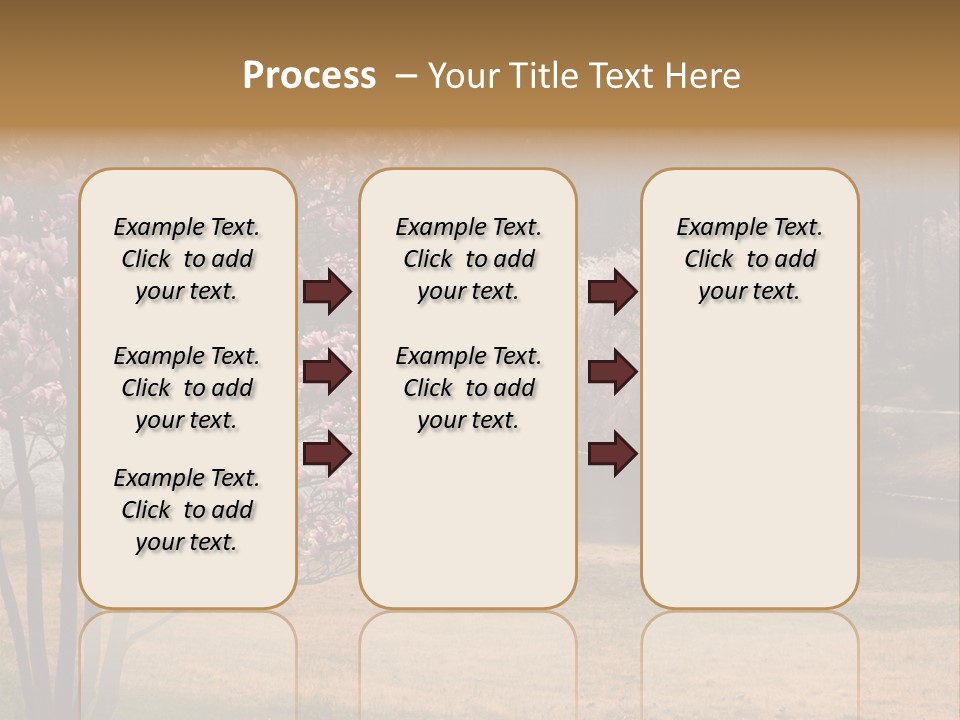 Blooming Tourism Nature PowerPoint Template
