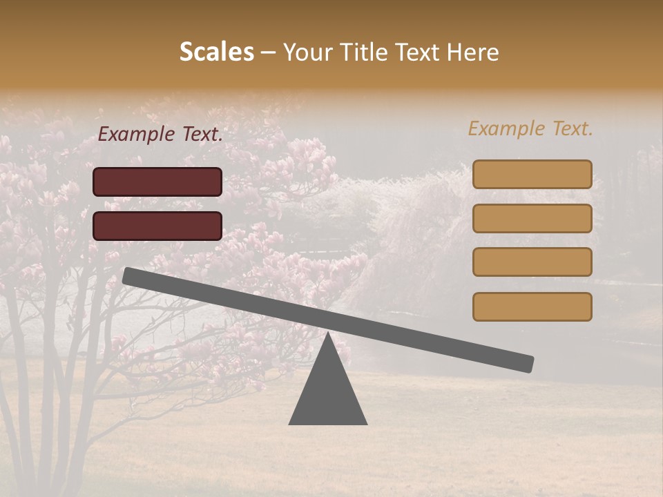 Blooming Tourism Nature PowerPoint Template