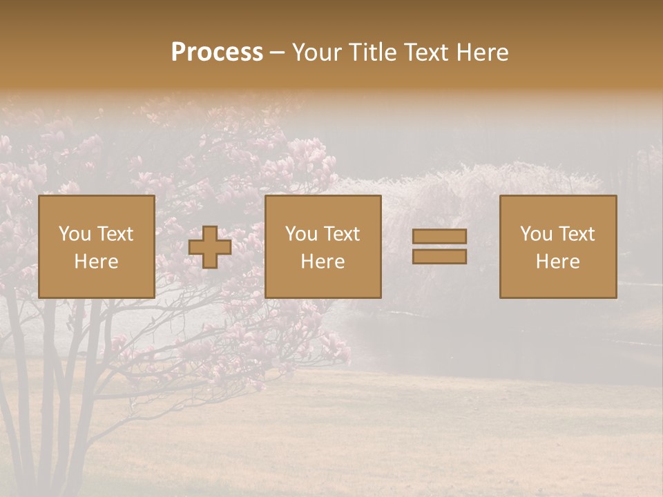 Blooming Tourism Nature PowerPoint Template