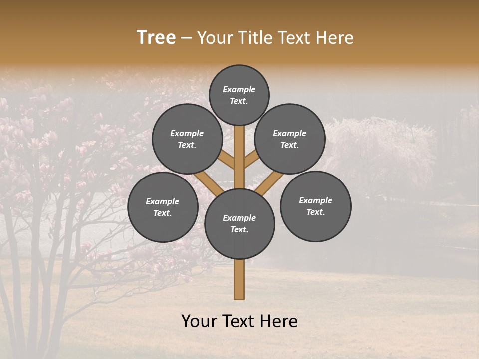 Blooming Tourism Nature PowerPoint Template