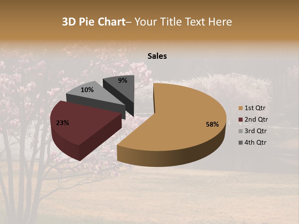 Blooming Tourism Nature PowerPoint Template