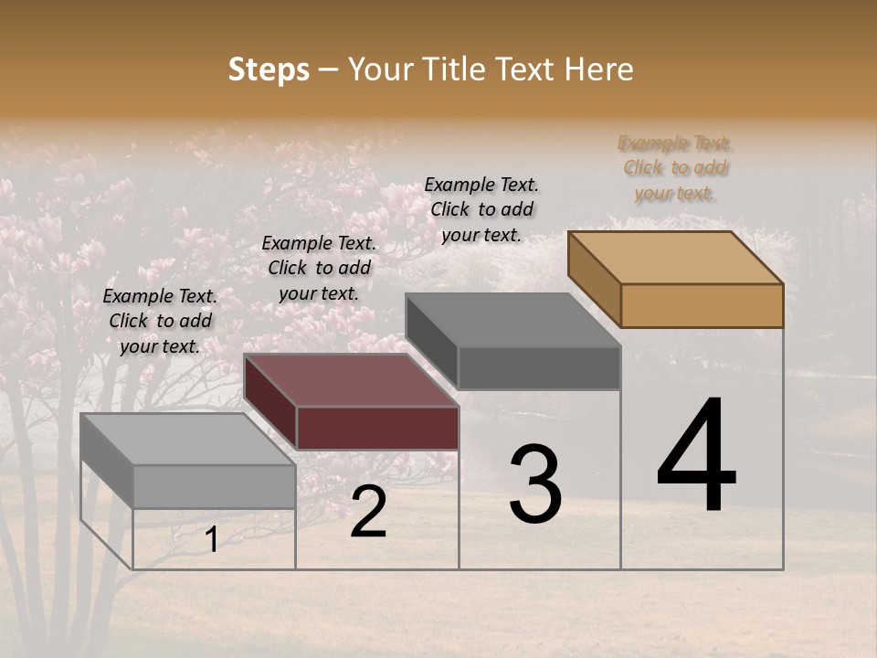 Blooming Tourism Nature PowerPoint Template