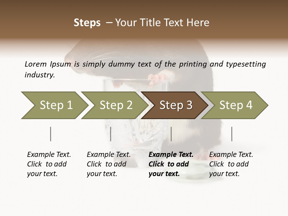 Mouse Test Mammal PowerPoint Template