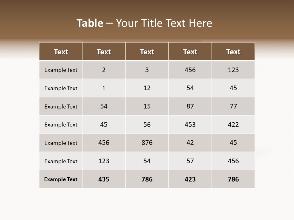 Mouse Test Mammal PowerPoint Template