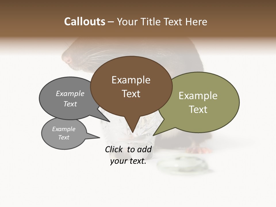 Mouse Test Mammal PowerPoint Template