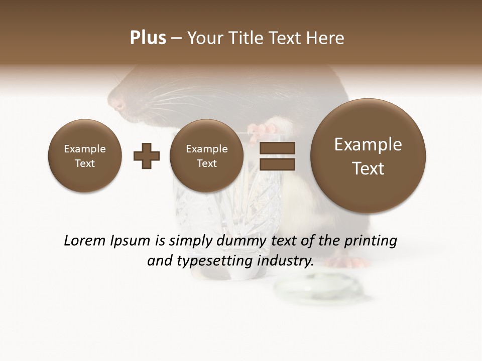 Mouse Test Mammal PowerPoint Template