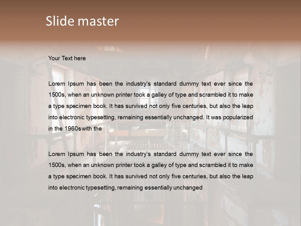 Landmark National Philadelphia PowerPoint Template