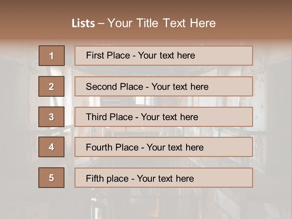 Landmark National Philadelphia PowerPoint Template