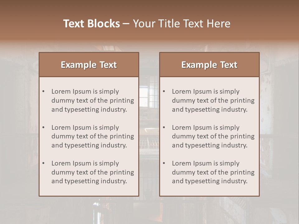 Landmark National Philadelphia PowerPoint Template