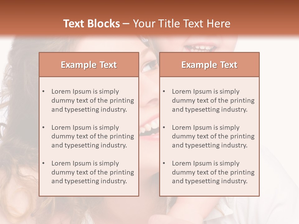 Love Fun Togetherness PowerPoint Template