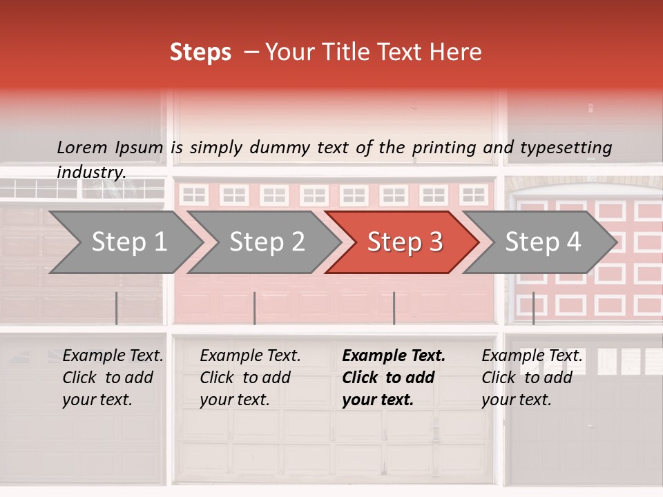 Single Window Colors PowerPoint Template