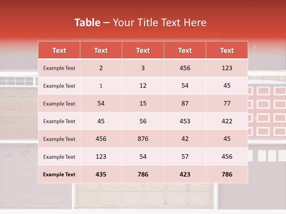 Single Window Colors PowerPoint Template