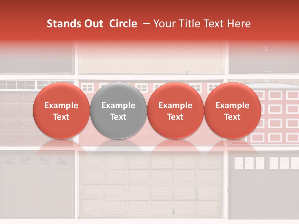Single Window Colors PowerPoint Template