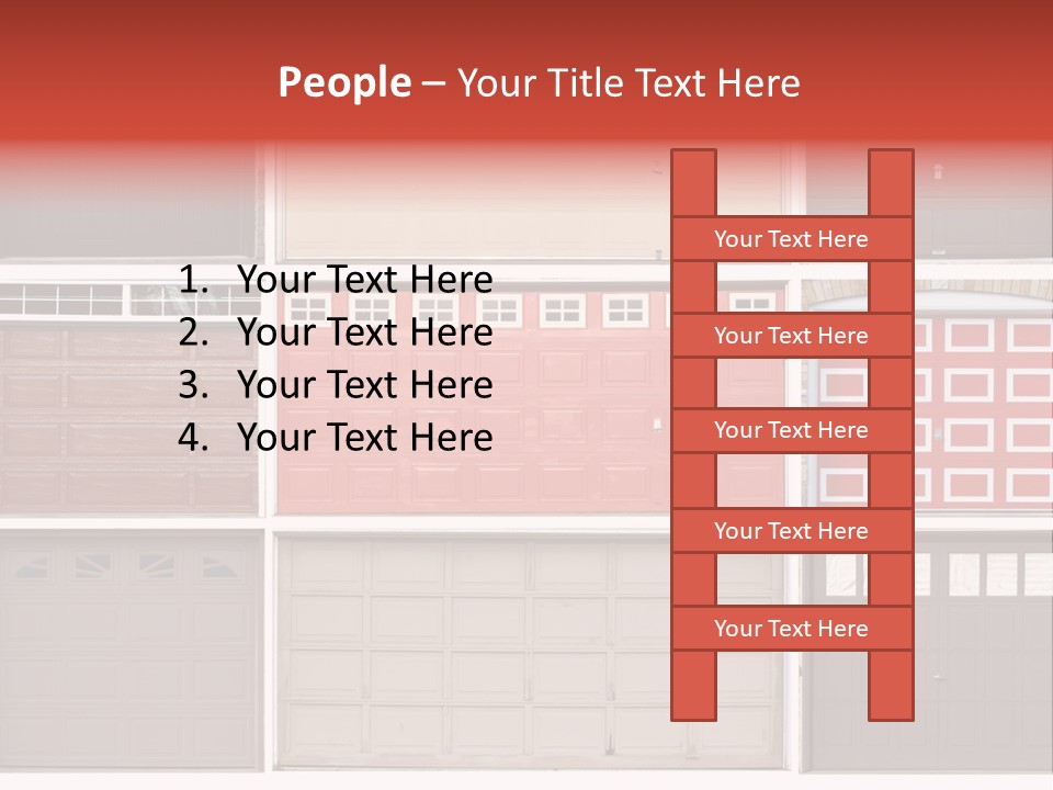 Single Window Colors PowerPoint Template