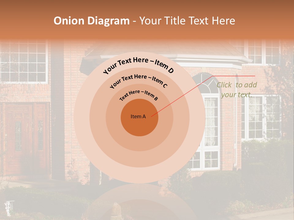 Entrance Wooden Structure PowerPoint Template