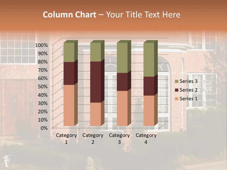 Entrance Wooden Structure PowerPoint Template