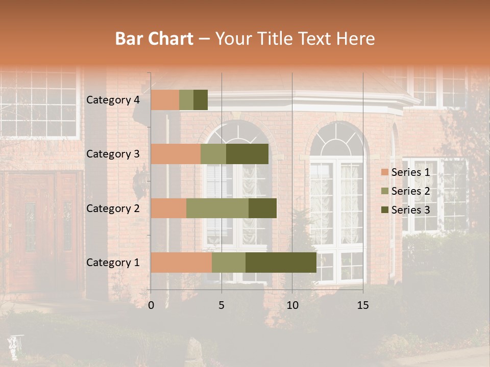 Entrance Wooden Structure PowerPoint Template
