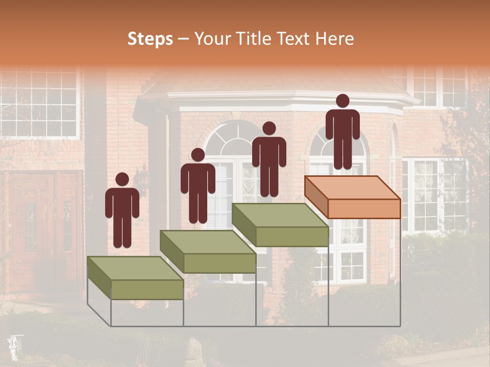 Entrance Wooden Structure PowerPoint Template