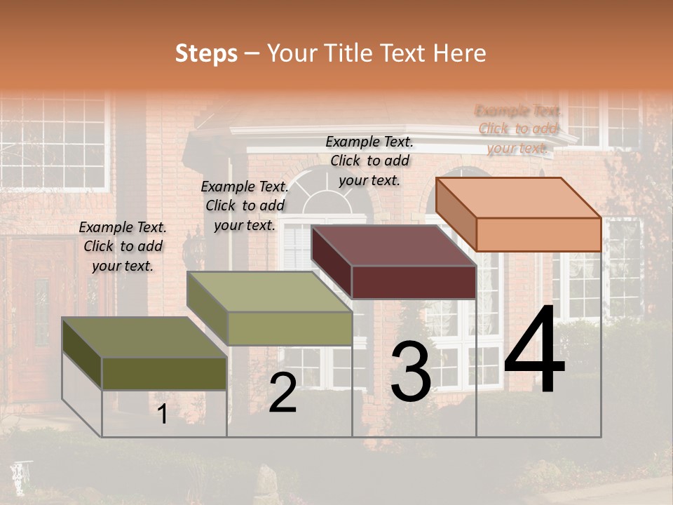 Entrance Wooden Structure PowerPoint Template