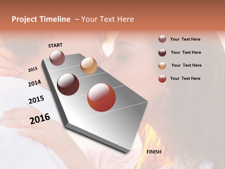 Hobby Curly Measure PowerPoint Template