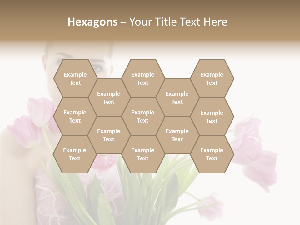 Fashion Isolated Hair PowerPoint Template