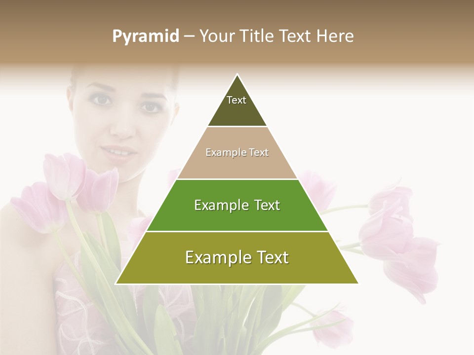 Fashion Isolated Hair PowerPoint Template