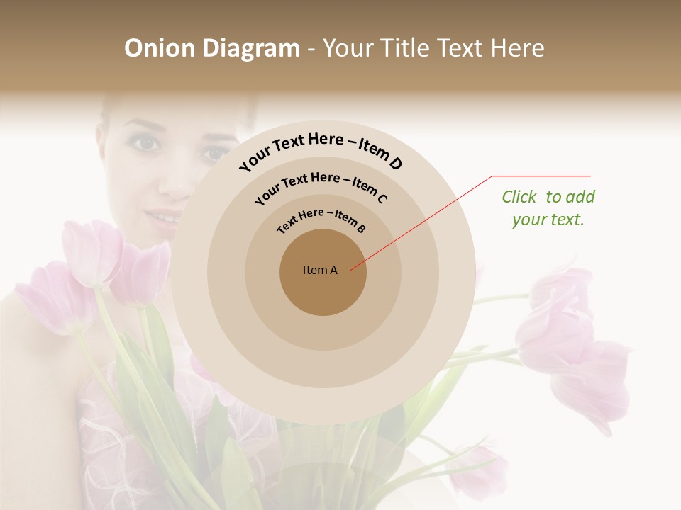 Fashion Isolated Hair PowerPoint Template