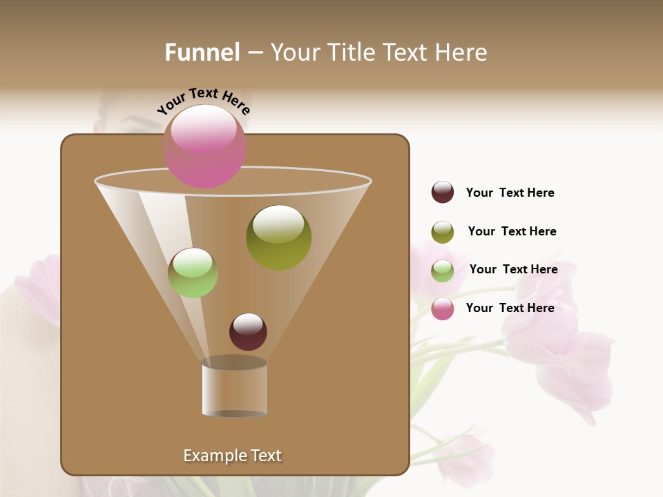 Fashion Isolated Hair PowerPoint Template