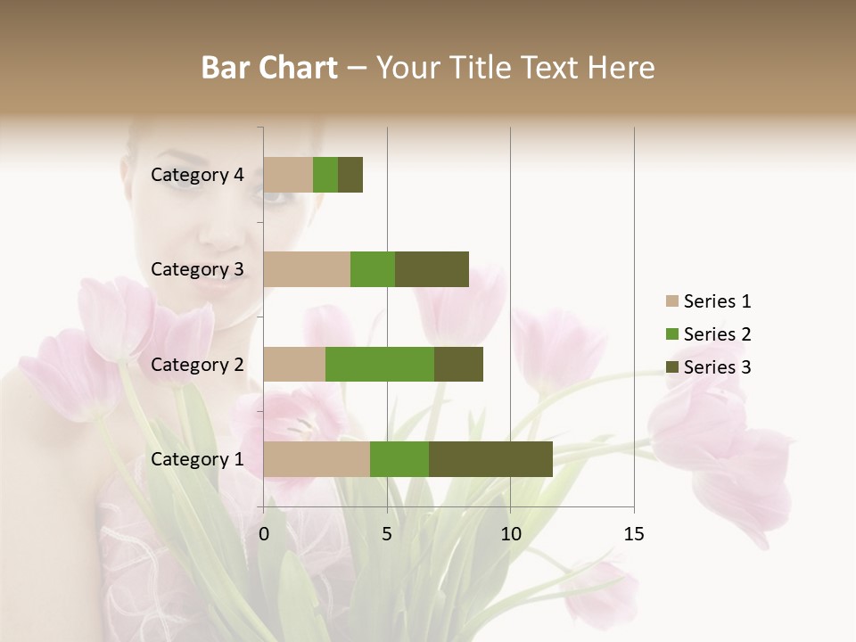 Fashion Isolated Hair PowerPoint Template