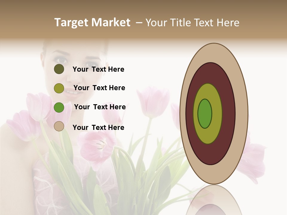 Fashion Isolated Hair PowerPoint Template