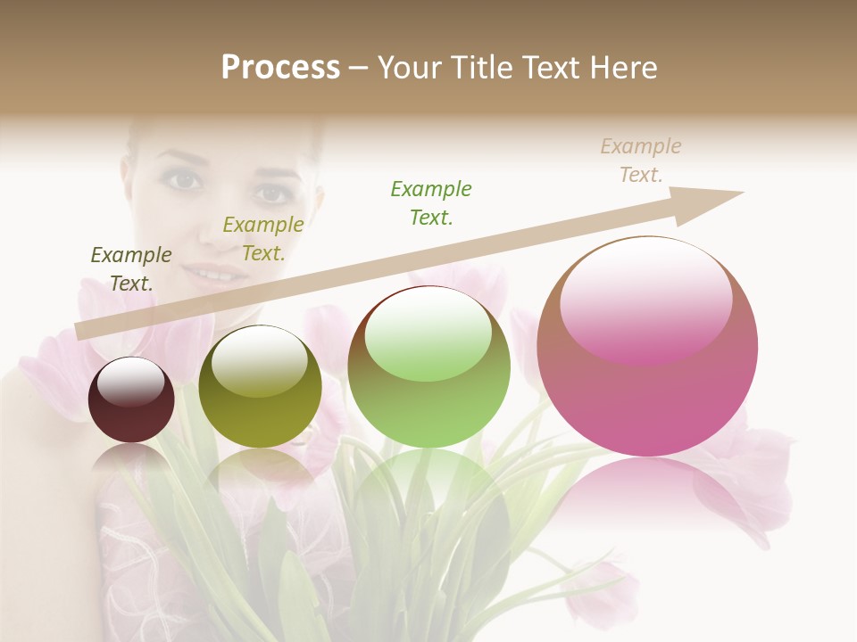 Fashion Isolated Hair PowerPoint Template