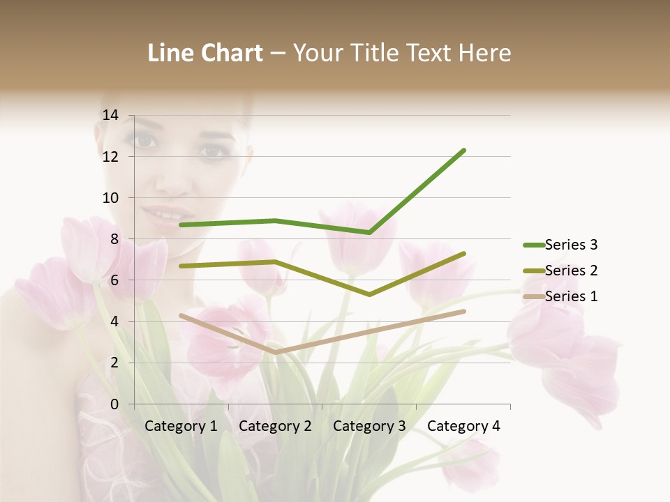 Fashion Isolated Hair PowerPoint Template