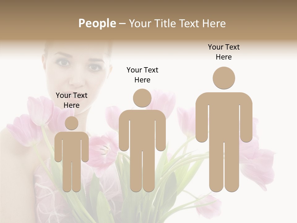 Fashion Isolated Hair PowerPoint Template