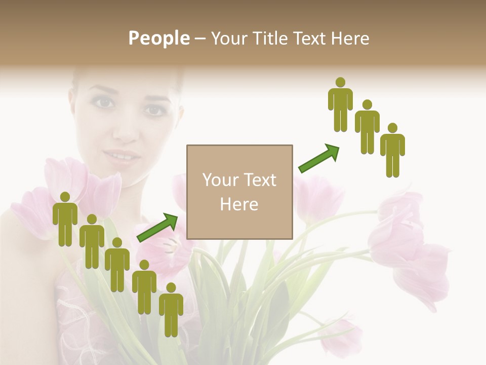 Fashion Isolated Hair PowerPoint Template