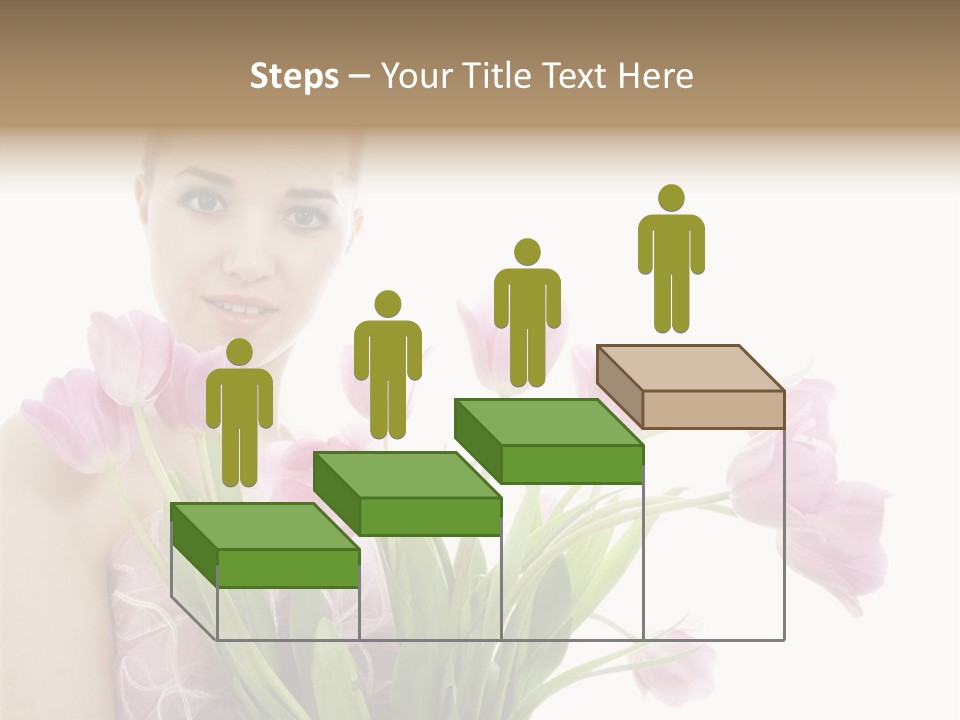 Fashion Isolated Hair PowerPoint Template