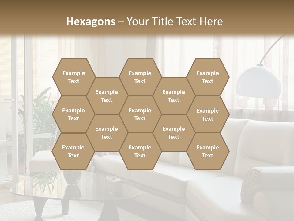 Green Indoors Plant PowerPoint Template