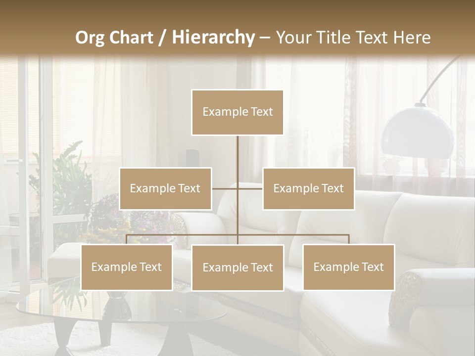 Green Indoors Plant PowerPoint Template