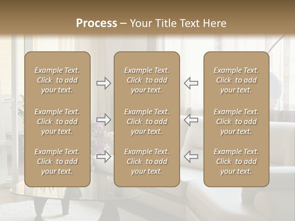 Green Indoors Plant PowerPoint Template