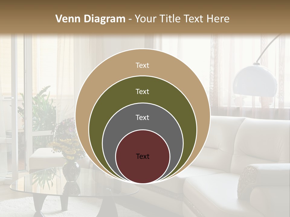Green Indoors Plant PowerPoint Template