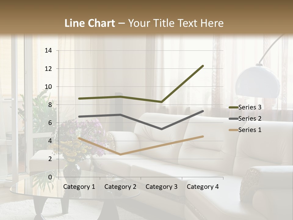 Green Indoors Plant PowerPoint Template