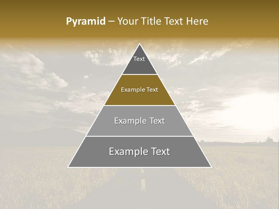 Path Map Rural PowerPoint Template