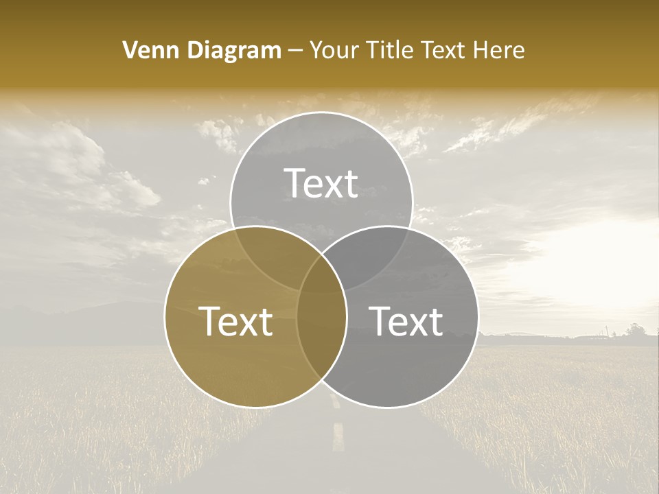 Path Map Rural PowerPoint Template