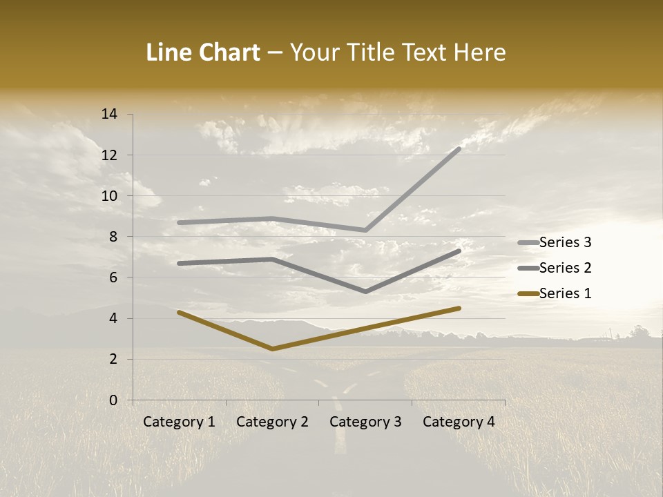 Path Map Rural PowerPoint Template