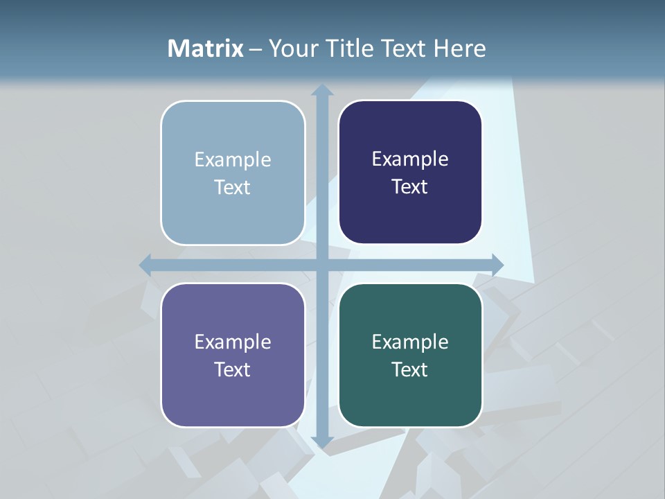 Direction Busy Render PowerPoint Template
